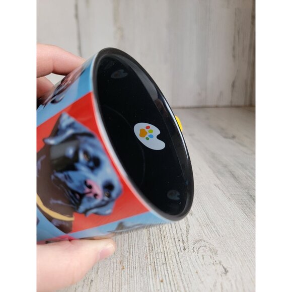 Paw pallets black lab mug home decor cup dog collar kitchen - Picture 7 of 8